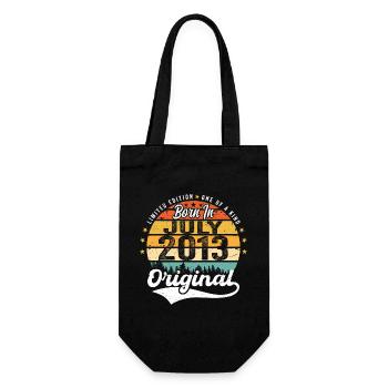 2013 July - years of greatness since July 2013 - Gift Bag for Bottles - black - Front