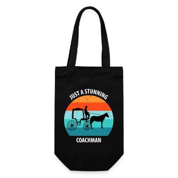 Calèche de cocher Calèche tirée par des chevaux Calèche - Sac à bouteille - noir - Devant