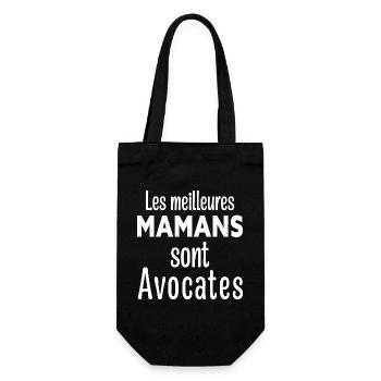 les Meilleures Maman Sont Avocates - Sac à bouteille - noir - Devant
