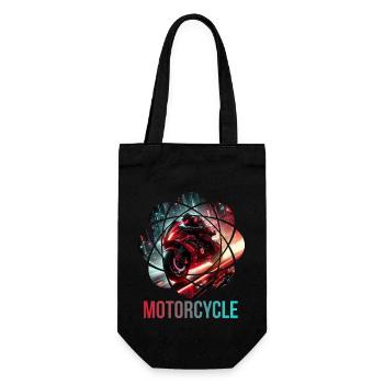 My Design - Geschenkbeutel für Flaschen - Schwarz - Vorne
