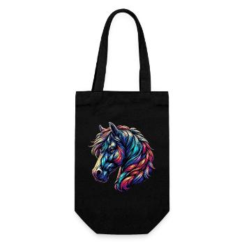Cheval - Sac à bouteille - noir - Devant