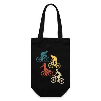 vélo rétro vintage - Sac à bouteille - noir - Devant