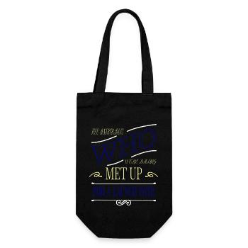 weightless space ship celestial statement gift - Geschenkbeutel für Flaschen - Schwarz - Vorne