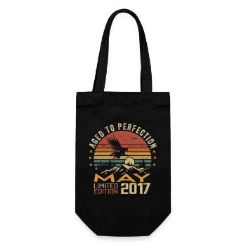May 2017 Birthday May 2017 Gift 2017 May - Gift Bag for Bottles - black - Front