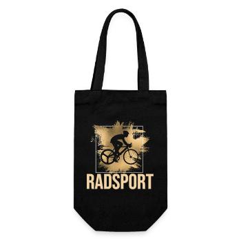 Radsport - Geschenkbeutel für Flaschen - Schwarz - Vorne
