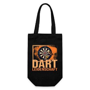 Dart Leidenschaft - Geschenkbeutel für Flaschen - Schwarz - Vorne