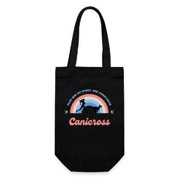 Canicross canimarche femme complicité chien - Sac à bouteille - noir - Devant