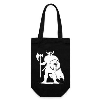 Viking Warrior - Gift Bag for Bottles - black - Front