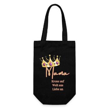 Pour moi, vous portez toujours la couronne - Maman, Reine ! - Sac à bouteille - noir - Devant
