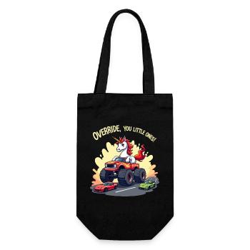 Monster Truck Licorne - Sac à bouteille - noir - Devant