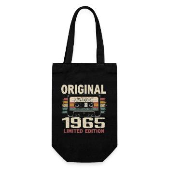 1965 cadeau anniversaire 1965 vintage 1965 rétro - Sac à bouteille - noir - Devant