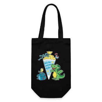 Dragon-écolier. Oh mon sac ! - Sac à bouteille - noir - Devant