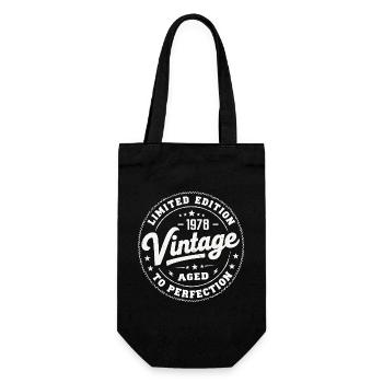 Légende depuis 1978 Génial depuis 1978 Retro 1978 - Sac à bouteille - noir - Devant