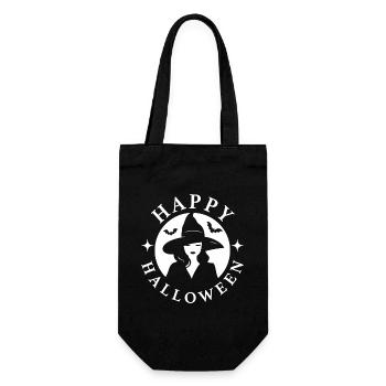 Joyeux halloween - Sac à bouteille - noir - Devant