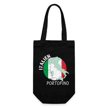 Portofino - Gift Bag for Bottles - black - Front