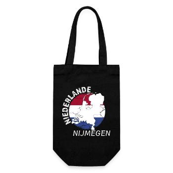 Nijmegen - Gift Bag for Bottles - black - Front