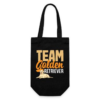Golden Retriever Propriétaire Cadeau Propriétaire - Sac à bouteille - noir - Devant