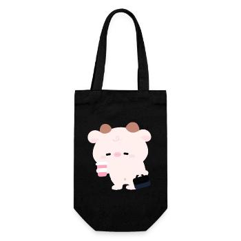 J’ai essayé Cow Coffee Run - Sac à bouteille - noir - Devant