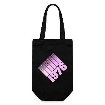 1976 - Gift Bag for Bottles - black - Front
