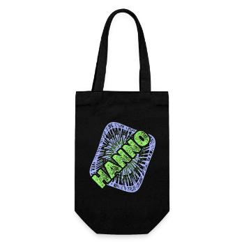 Hanno - Geschenkbeutel für Flaschen - Schwarz - Vorne
