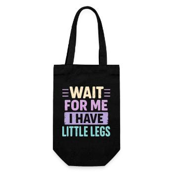Cute Saying Humor Meme Funny Gift Idea - Gift Bag for Bottles - black - Front
