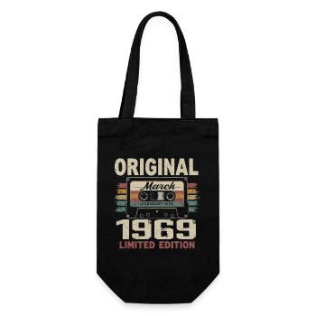 Mars 1969 Vintage mars 1969 - Sac à bouteille - noir - Devant