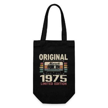 Mars 1975 Vintage mars 1975 - Sac à bouteille - noir - Devant