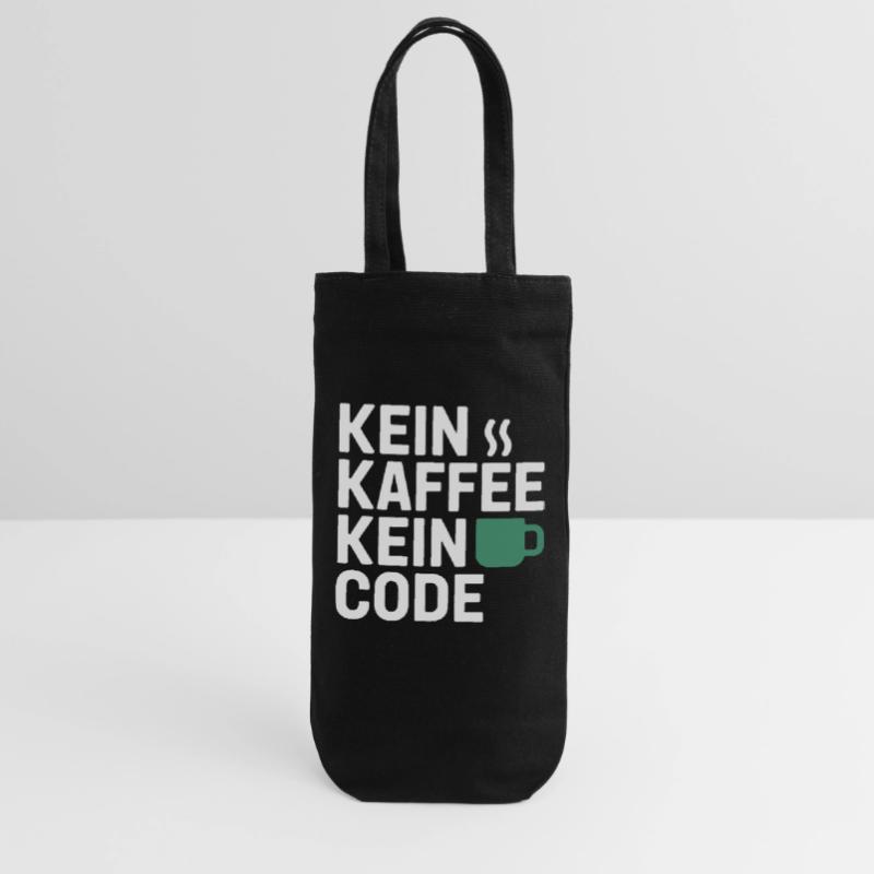 No Coffee No Code Programmer Computer Scientist Gift Bag for Bottles