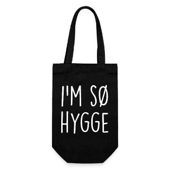 Hygge Denmark Dänemark - Gift Bag for Bottles - black - Front