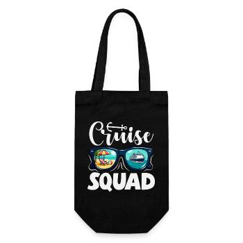 Cruise Squad Sunglasses Holiday Trip - Gift Bag for Bottles - black - Front