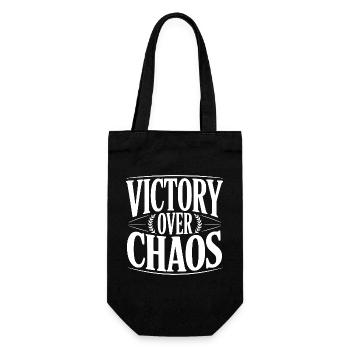 Victoire sur le chaos - Sac à bouteille - noir - Devant