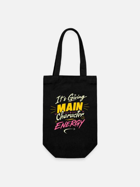 Cela donne de l’énergie au personnage principal – Assumez-le - Sac à bouteille - noir