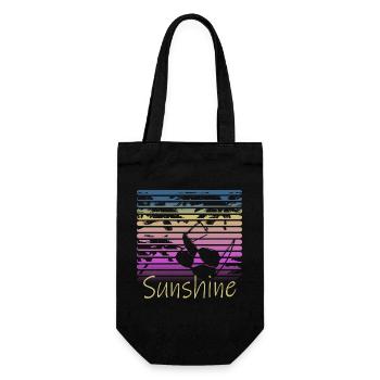 Sunshine Retro Sunglasses - Sac à bouteille - noir - Devant
