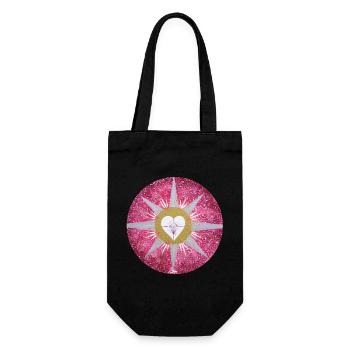 Heavenly SoulCrystal Sonja Ariel von Staden - Gift Bag for Bottles - black - Front