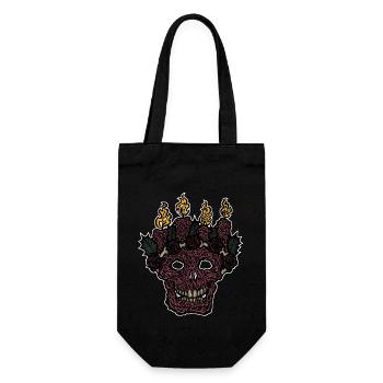 Bright Darkness - Geschenkbeutel für Flaschen - Schwarz - Vorne