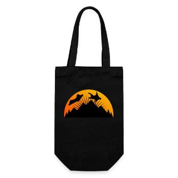 Wingsuit volant Base Jumping Skydiving Retro - Sac à bouteille - noir - Devant