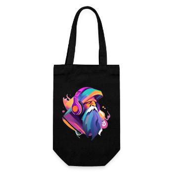 Magicien musical - Sac à bouteille - noir - Devant
