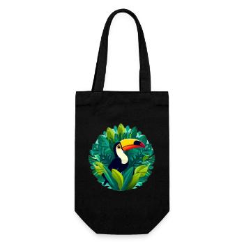 Toucan - Gift Bag for Bottles - black - Front