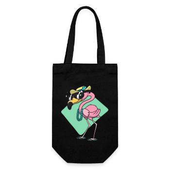Flamingcool Flamingo - Sac à bouteille - noir - Devant