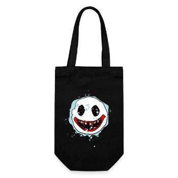 Halloween maske - Geschenkbeutel für Flaschen - Schwarz - Vorne