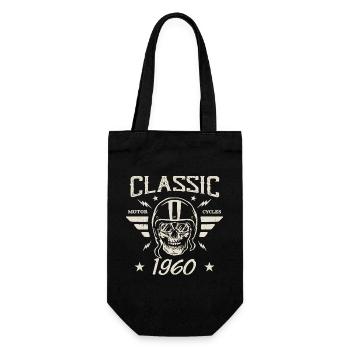 Cadeau D’anniversaire Classique Vintage Né en 1960 - Sac à bouteille - noir - Devant