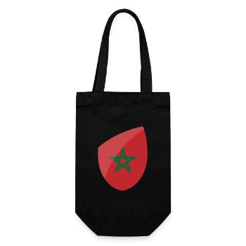 Maroc - Sac à bouteille - noir - Devant