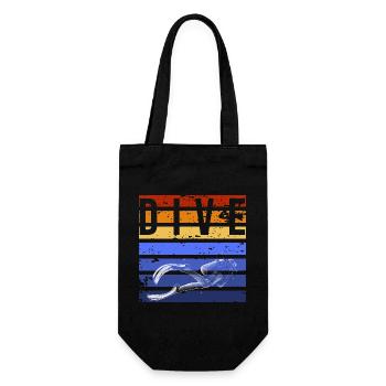 Dive - Geschenkbeutel für Flaschen - Schwarz - Vorne