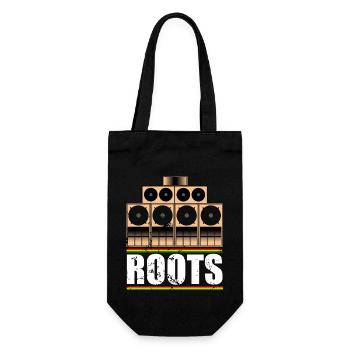 Roots Reggae - Gift Bag for Bottles - black - Front