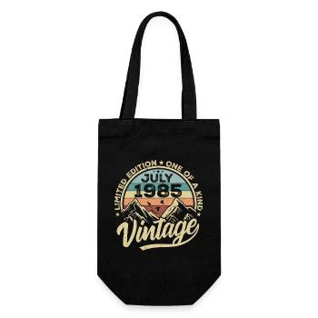Born in July 1985 Born in July 1985 Born in July 1985 - Gift Bag for Bottles - black - Front