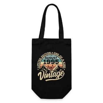 Anniversaire Août 1995 Cadeau d’anniversaire Août - Sac à bouteille - noir - Devant