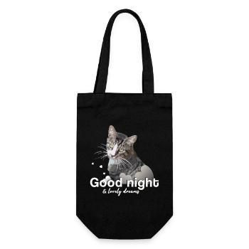 Chemise de sommeil bonne nuit bonne nuit - Sac à bouteille - noir - Devant