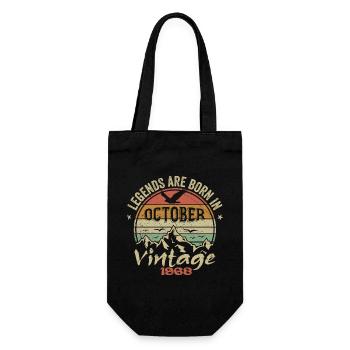Génial Depuis Octobre 1968 - Cadeau Octobre 1968 - Sac à bouteille - noir - Devant