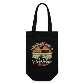 Génial Depuis Octobre 1980 - Cadeau Octobre 1980 - Sac à bouteille - noir - Devant