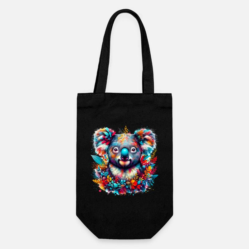 Koala - Sac à bouteille - noir